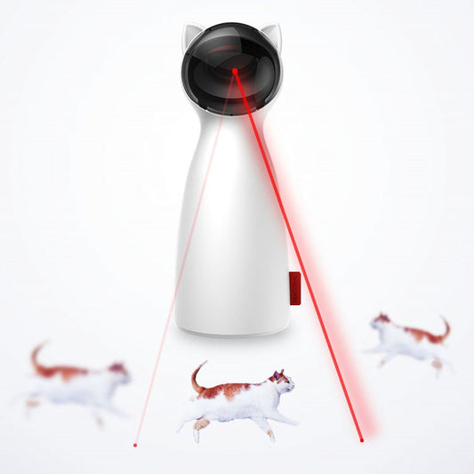 Interactive LED Cat Laser Toy - Madison's Mutt Mall