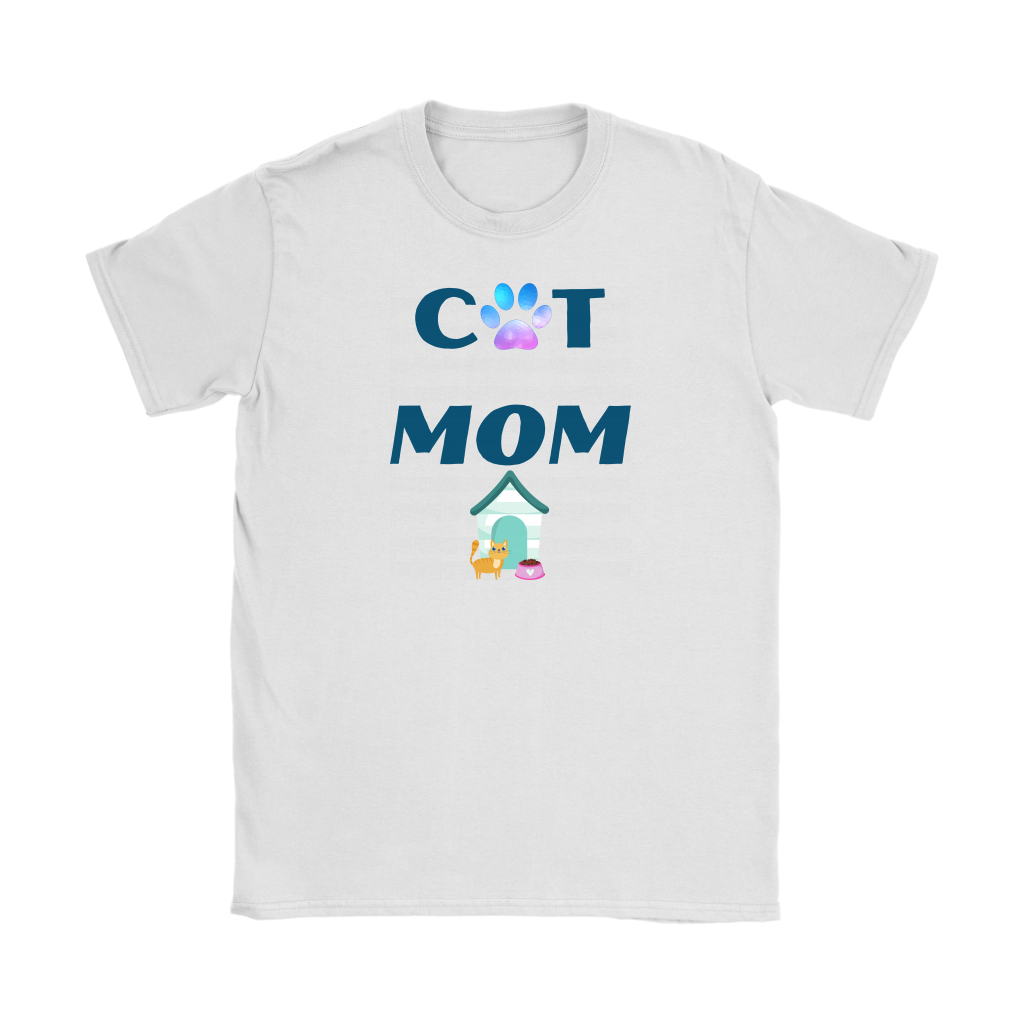 Cat Mom Classic Woman's T-shirt - Madison's Mutt Mall