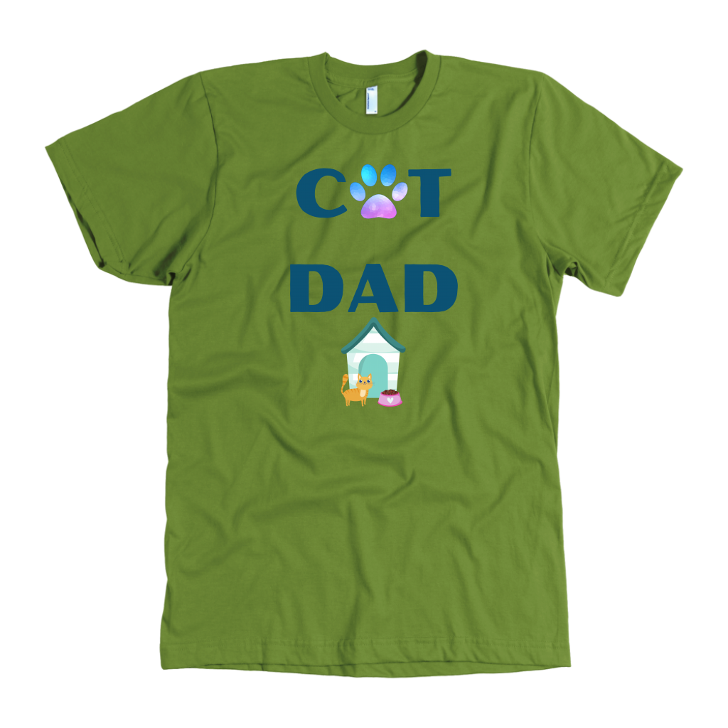 Cat Dad Men's T-Shirt - Madison's Mutt Mall