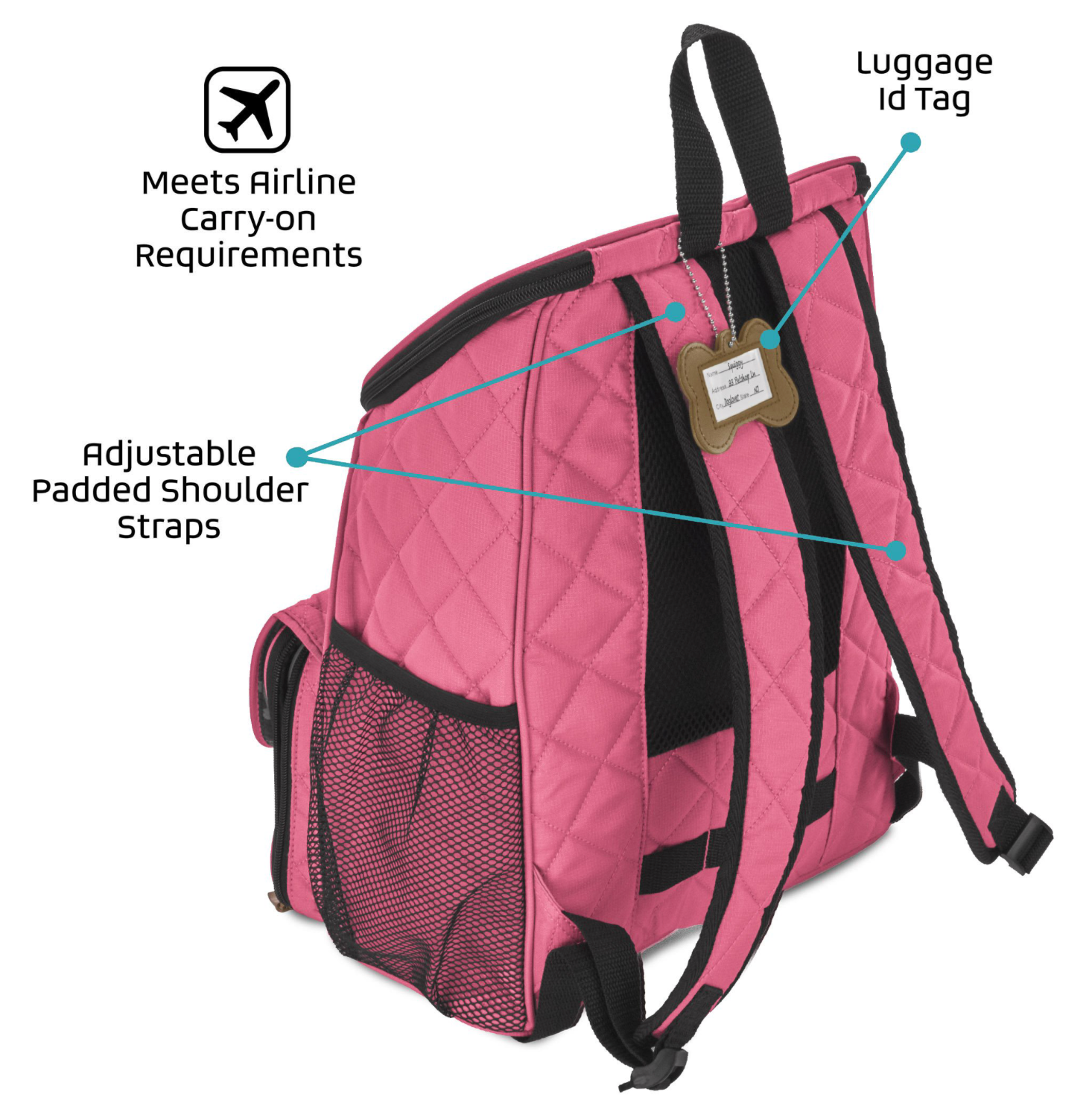 Pet Weekender Backpack - 6 Colors - Madison's Mutt Mall