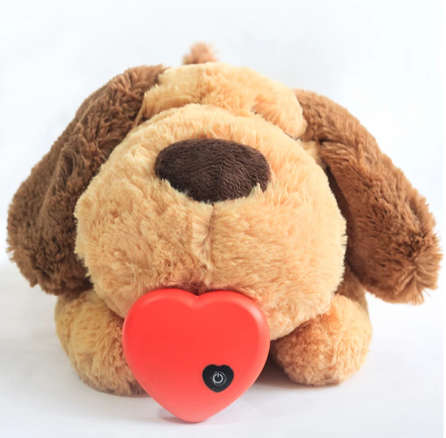 Snuggly Heartbeat Puppy Behavioral Training Plush Toy - Madison's Mutt Mall
