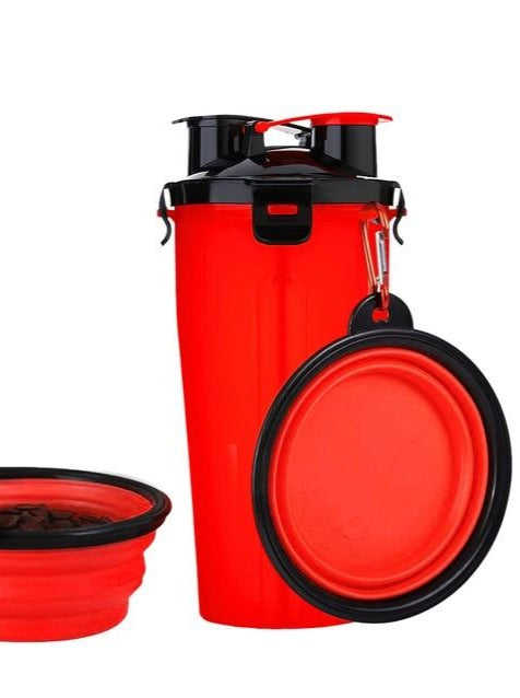 Portable Pet Travel Water & Food Container - Madison's Mutt Mall