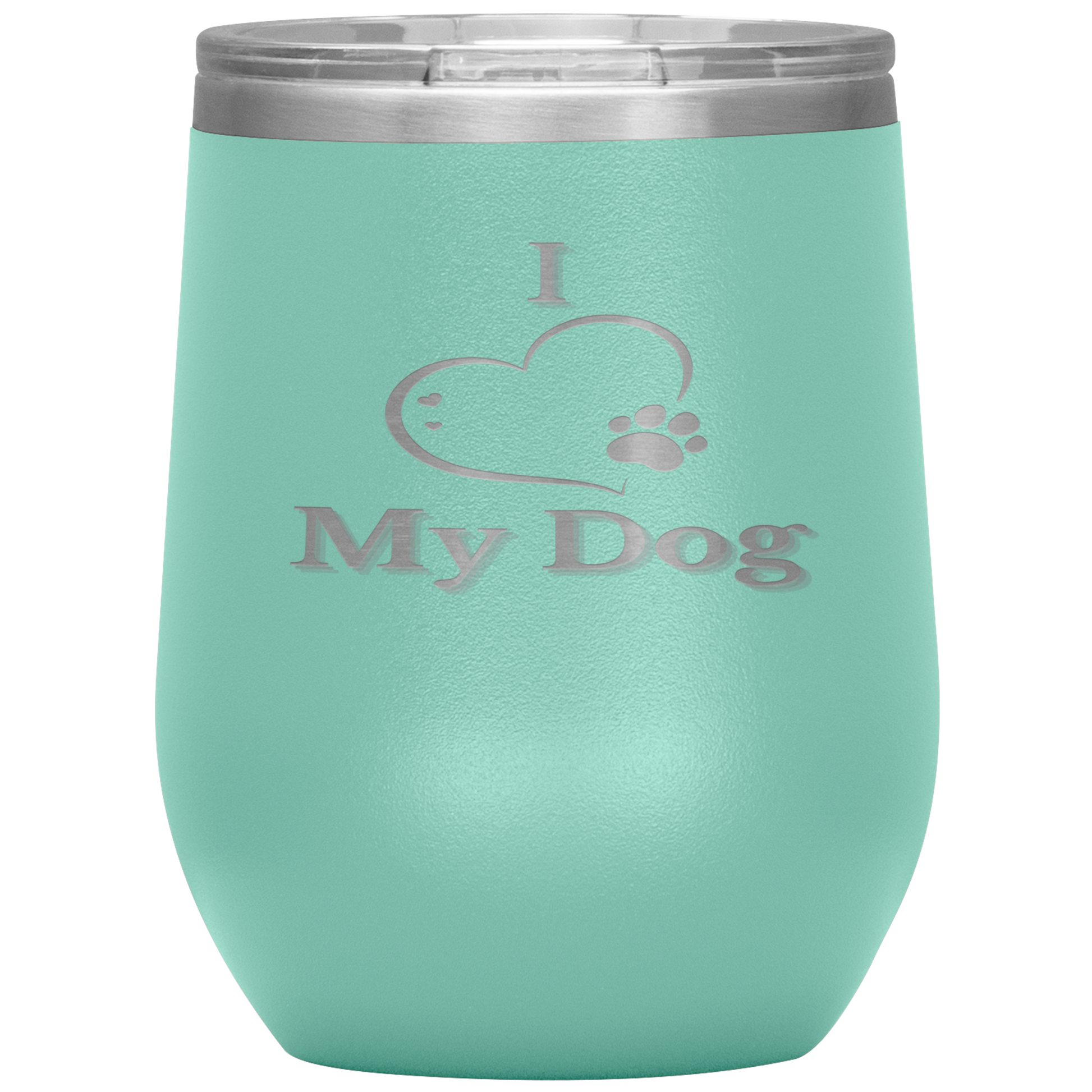 I Love My Dog Wine Tumbler - Madison's Mutt Mall