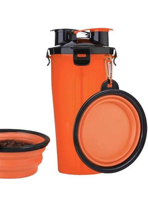 Portable Pet Travel Water & Food Container - Madison's Mutt Mall