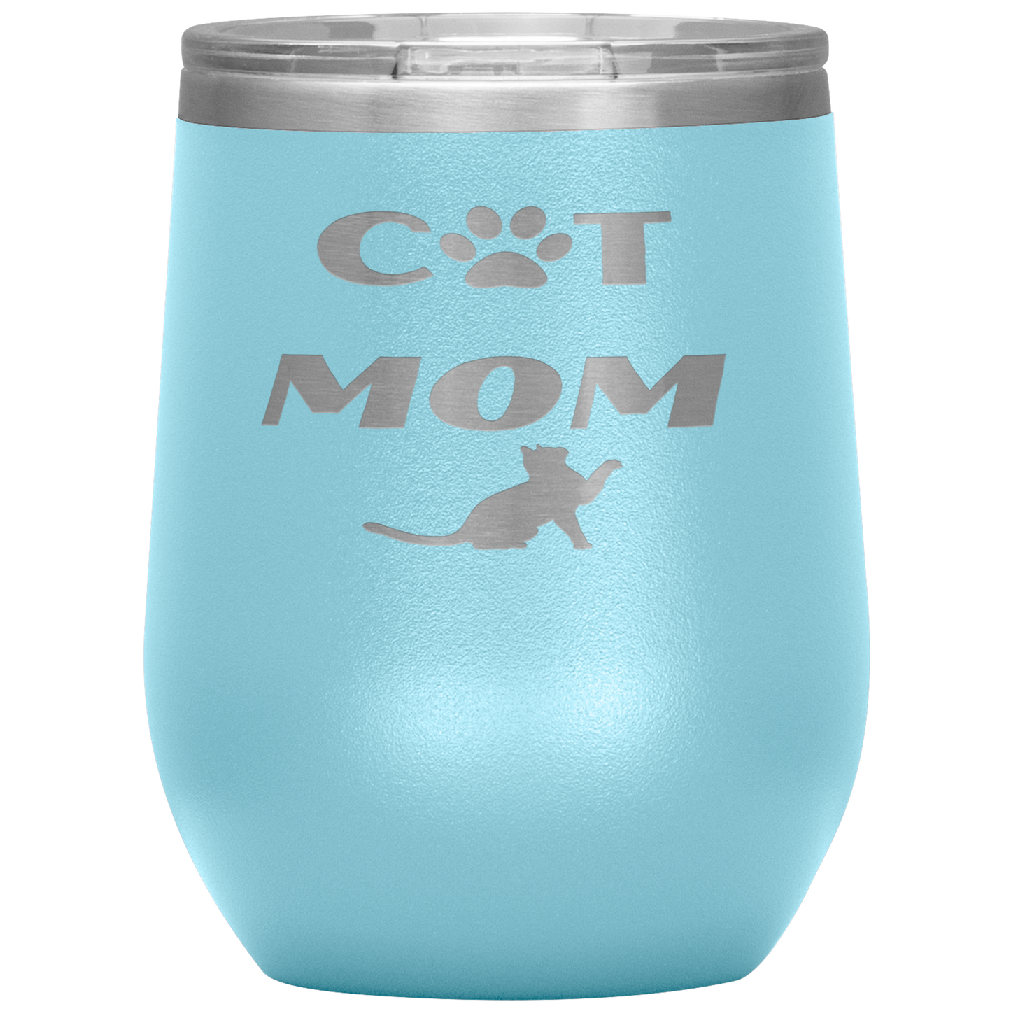 Cat Mom Wine Tumbler - Madison's Mutt Mall