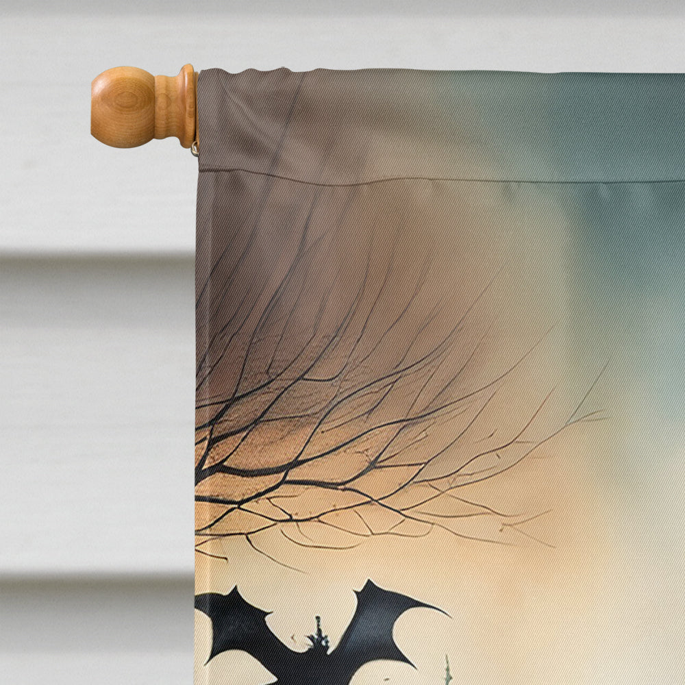 Belgian Malinois Spooky Halloween House Flag