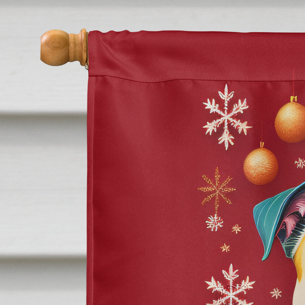 American Bulldog Holiday Christmas House Flag