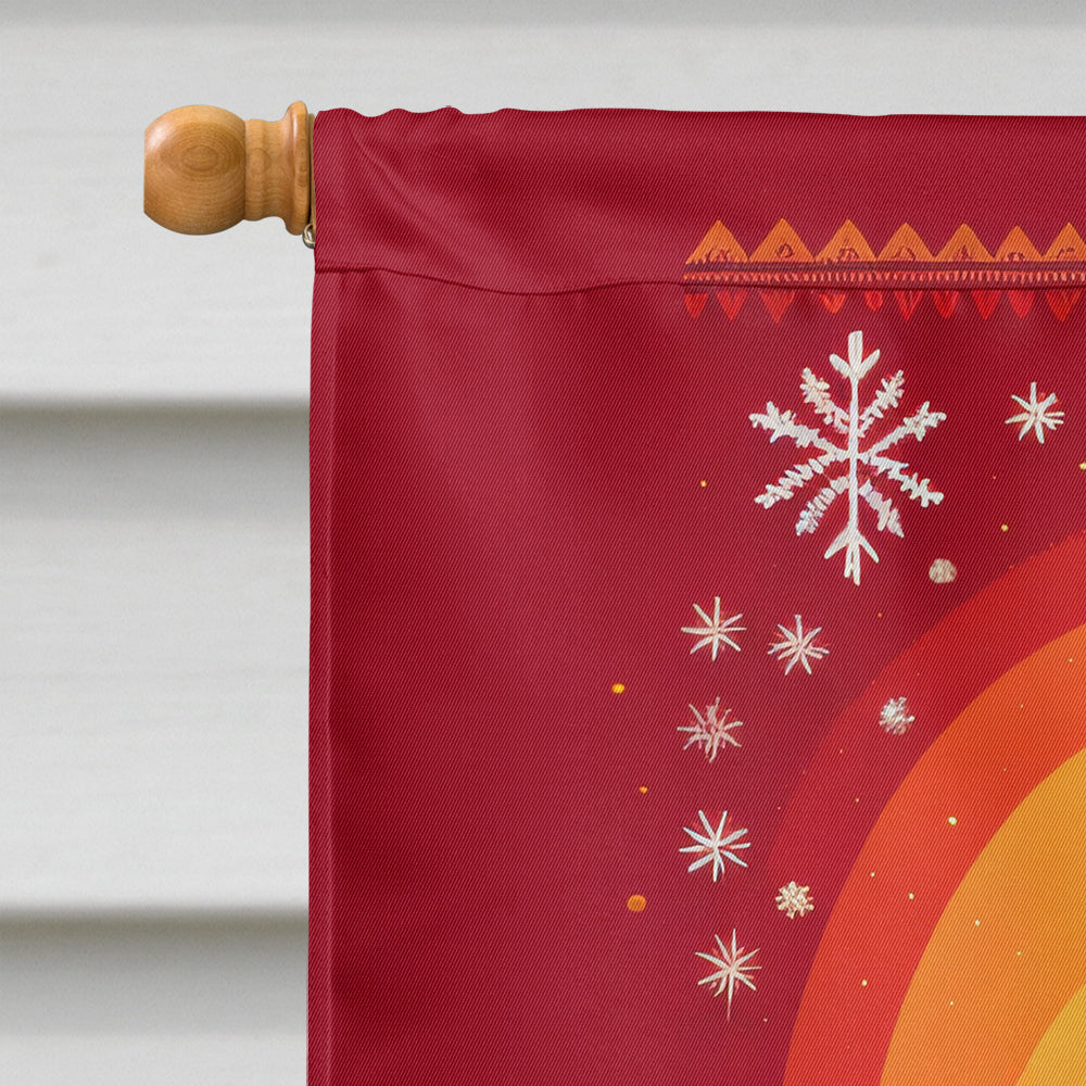 Belgian Malinois Holiday Christmas House Flag