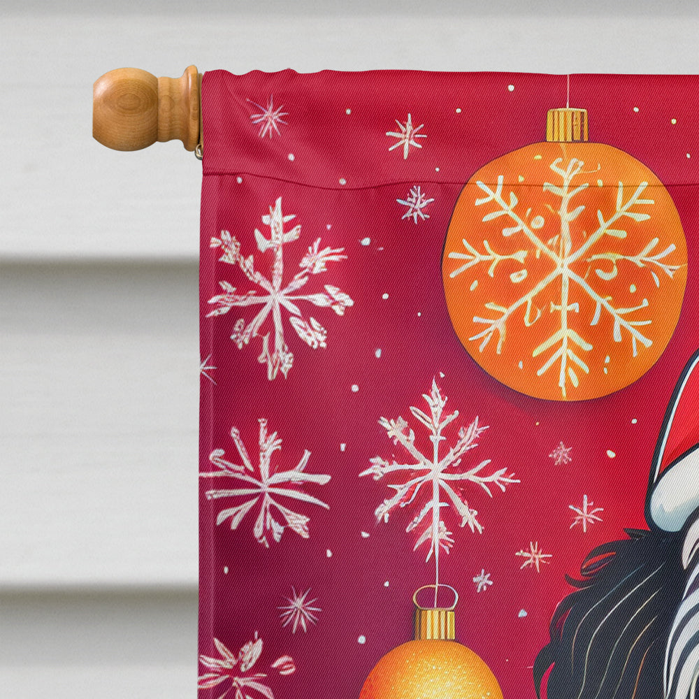 Havanese Holiday Christmas House Flag