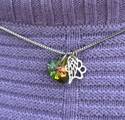 Rainbow Bridge Pet Loss Necklace