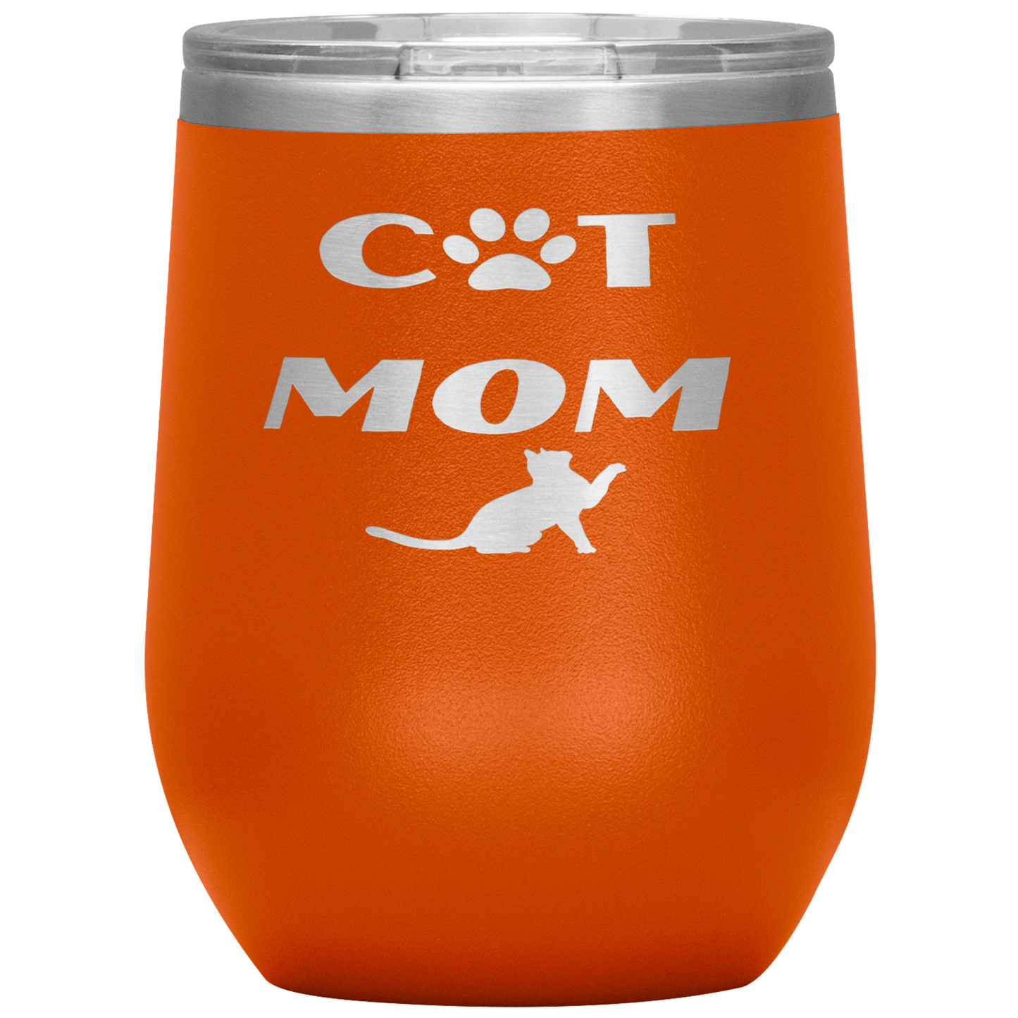 Cat Mom Wine Tumbler - Madison's Mutt Mall