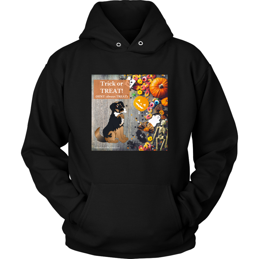 Dog Halloween Hoodie - Trick or TREAT - Madison's Mutt Mall