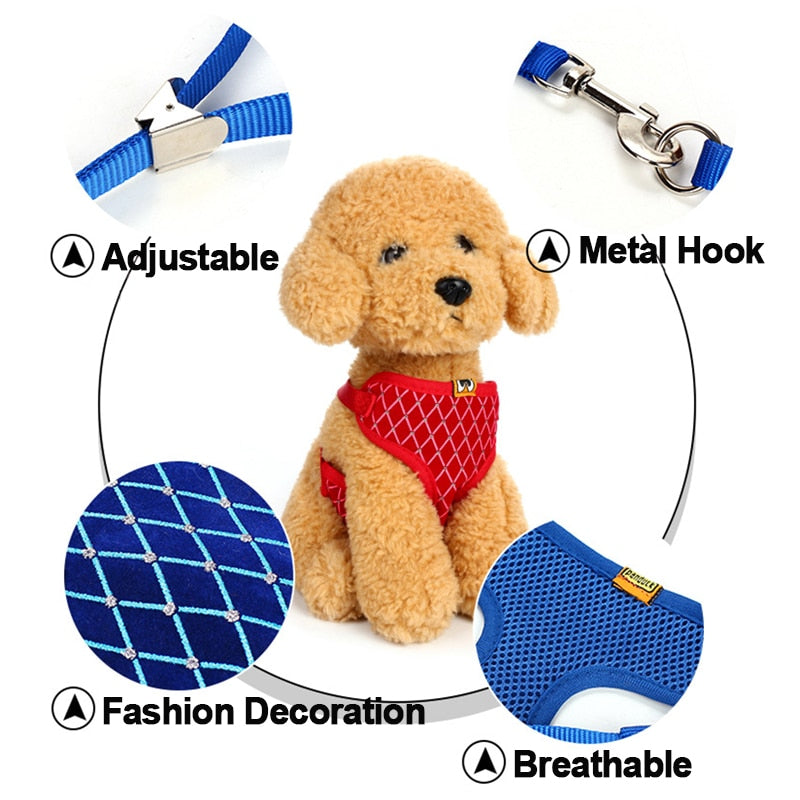 Pet Harness And Leash Set - Madison's Mutt Mall