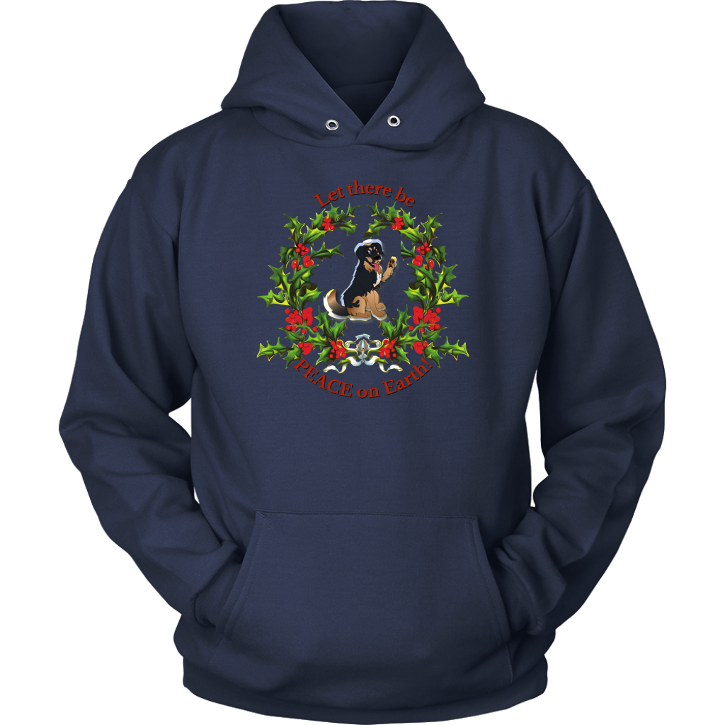 "Let there be PEACE on EARTH" Hoodie Sweatshirt - Madison's Mutt Mall