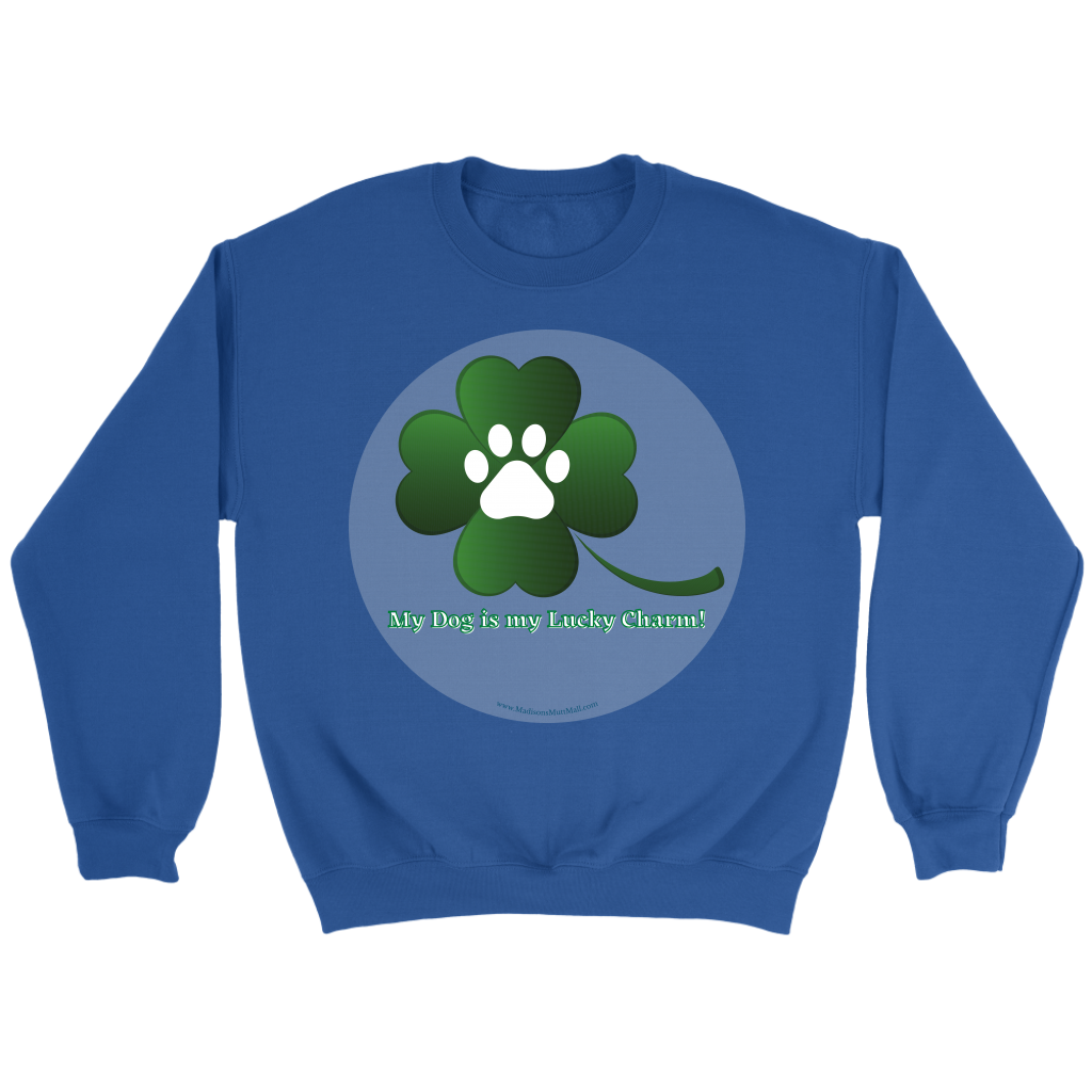 Dog Lucky Charm Crewneck Sweatshirt - Madison's Mutt Mall