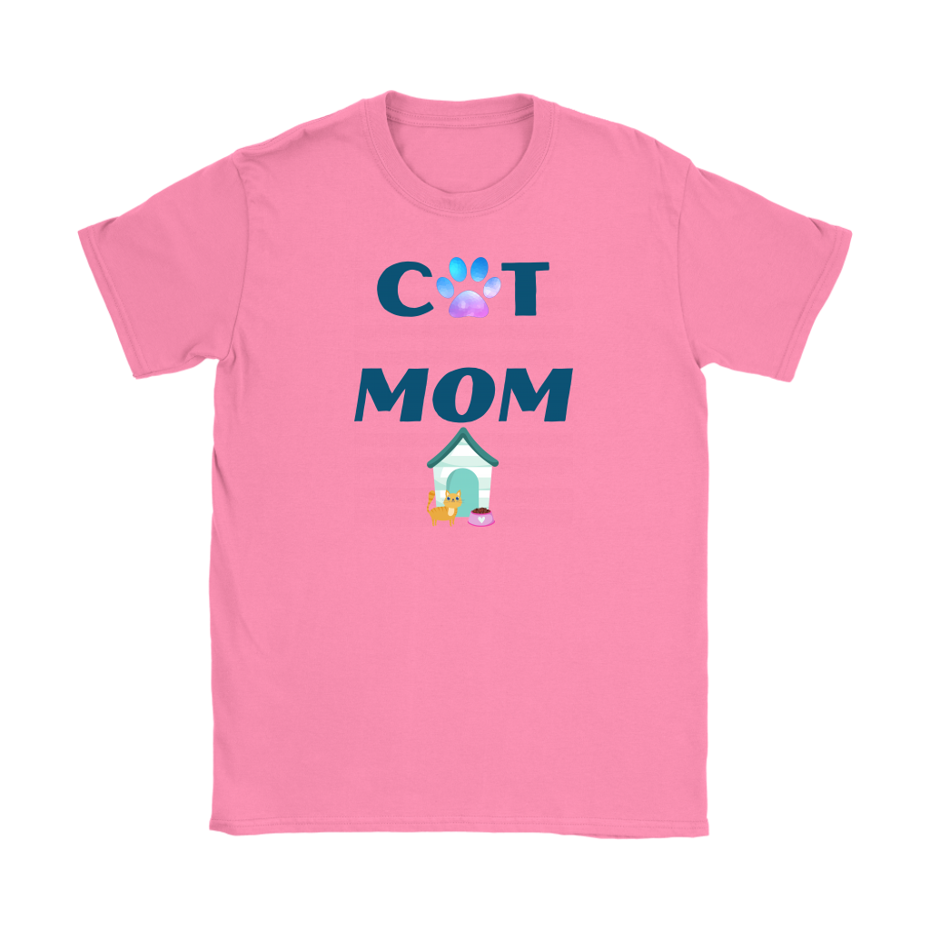 Cat Mom Classic Woman's T-shirt - Madison's Mutt Mall