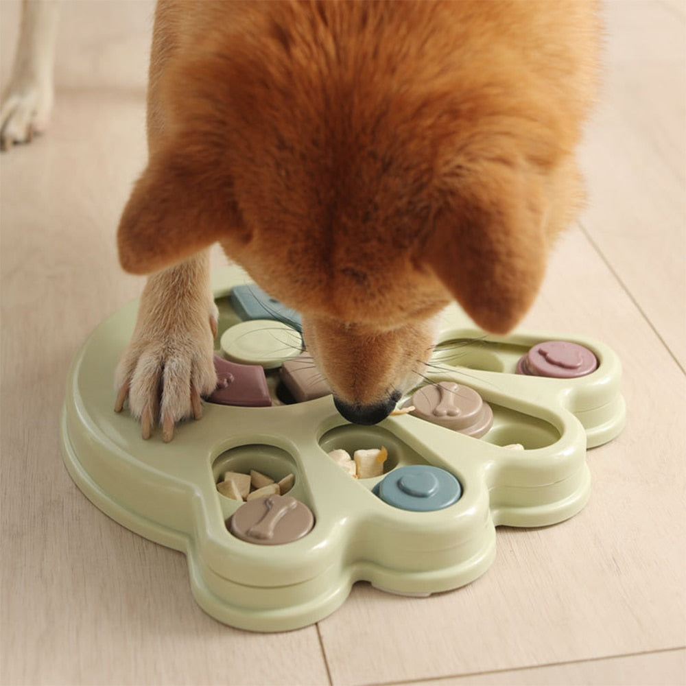 FOAUUH Dog Puzzles Feeder Toy Dogs Food Dispensing Puppy Treat