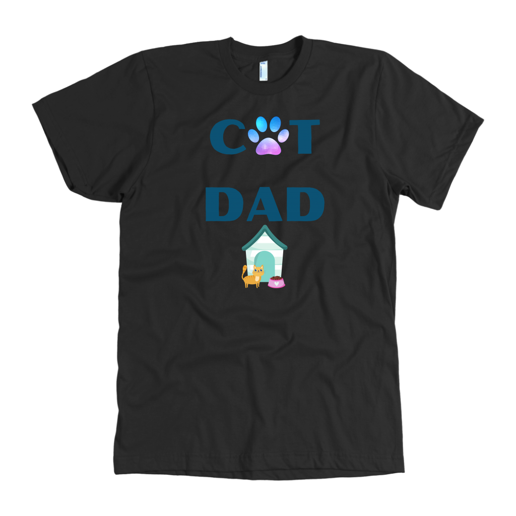 Cat Dad Men's T-Shirt - Madison's Mutt Mall