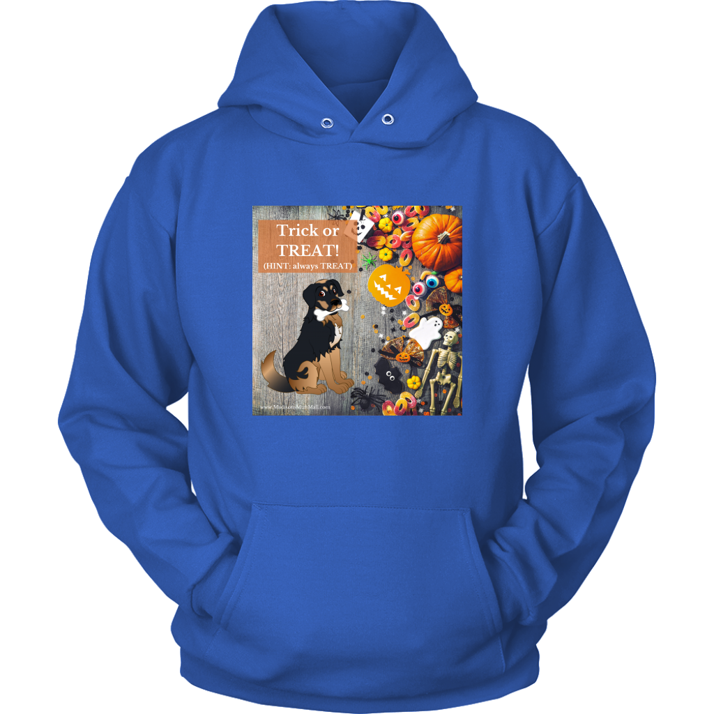 Dog Halloween Hoodie - Trick or TREAT - Madison's Mutt Mall