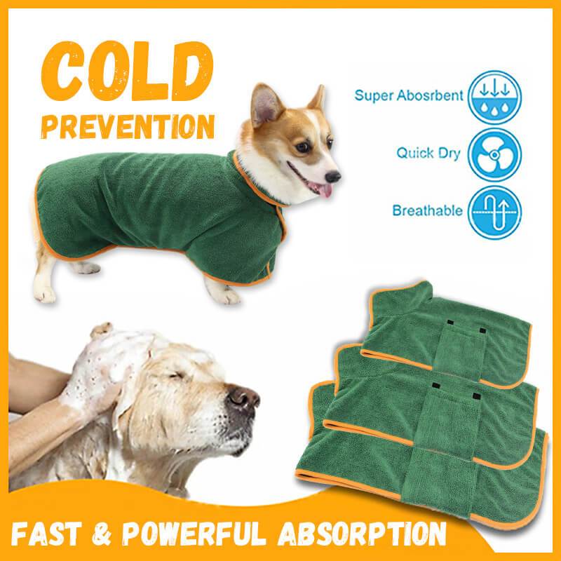 Soft Pet Bathrobe Towel - Madison's Mutt Mall