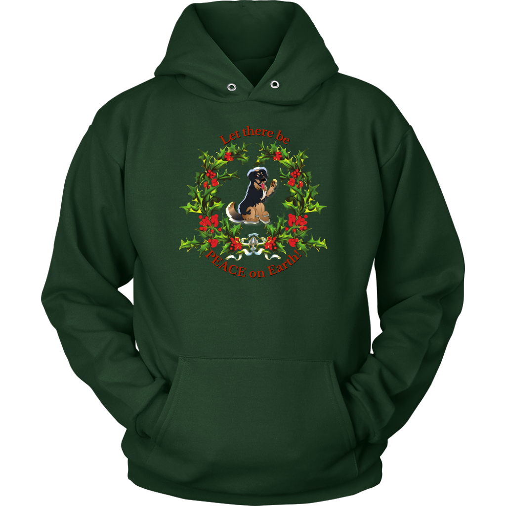 "Let there be PEACE on EARTH" Hoodie Sweatshirt - Madison's Mutt Mall