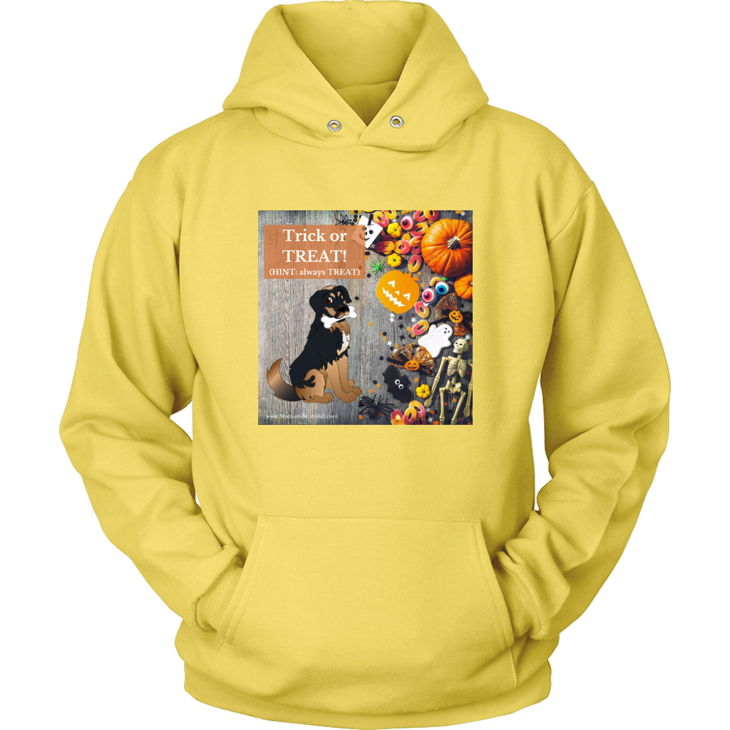 Dog Halloween Hoodie - Trick or TREAT - Madison's Mutt Mall