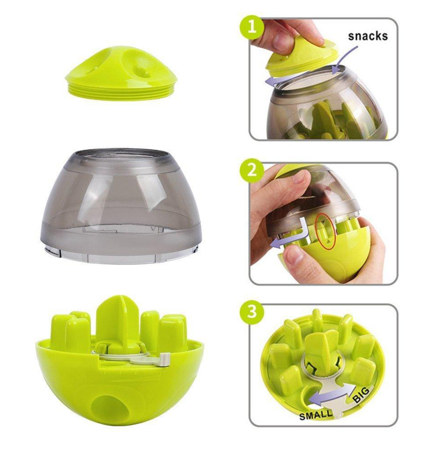 Interactive Treat Dispenser Toy - Madison's Mutt Mall