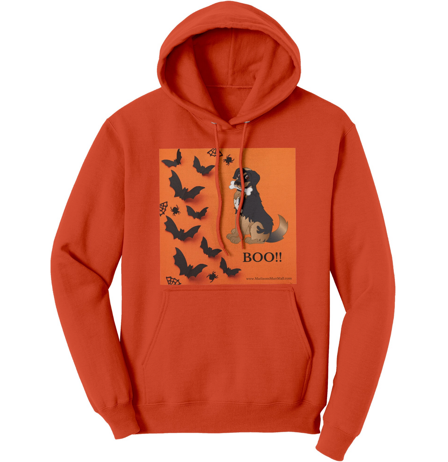 Dog Halloween Hoodie-Boo - Madison's Mutt Mall