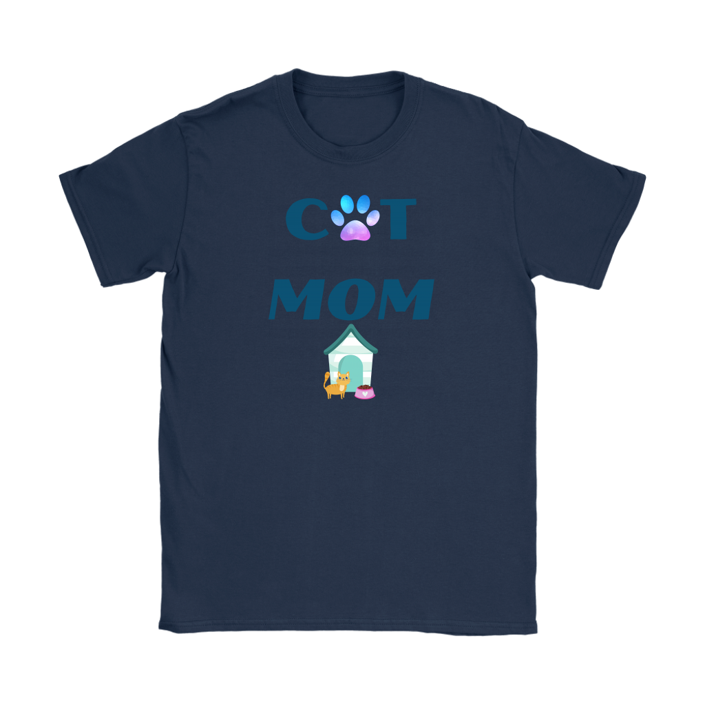 Cat Mom Classic Woman's T-shirt - Madison's Mutt Mall