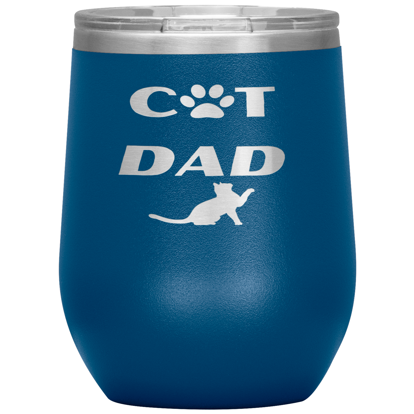 Cat Dad Wine Tumbler - Madison's Mutt Mall