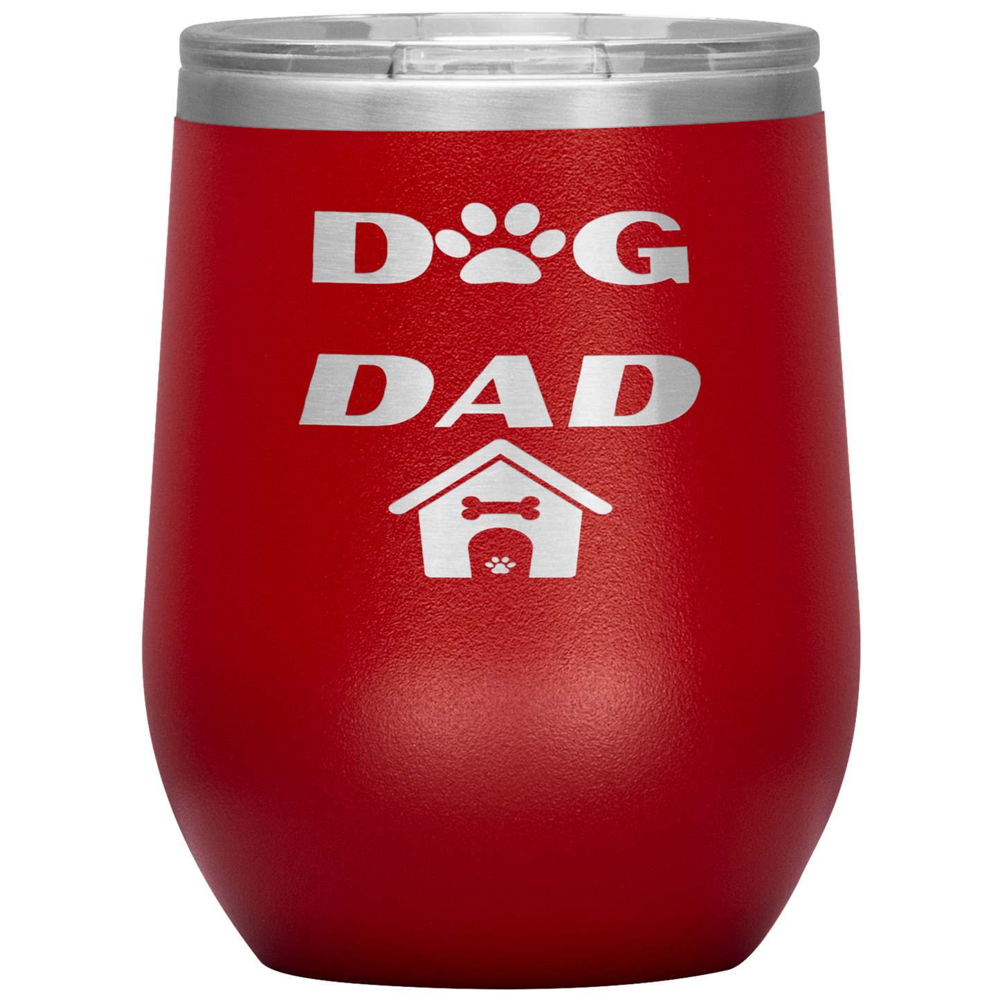 Dog Dad Wine Tumbler - Madison's Mutt Mall