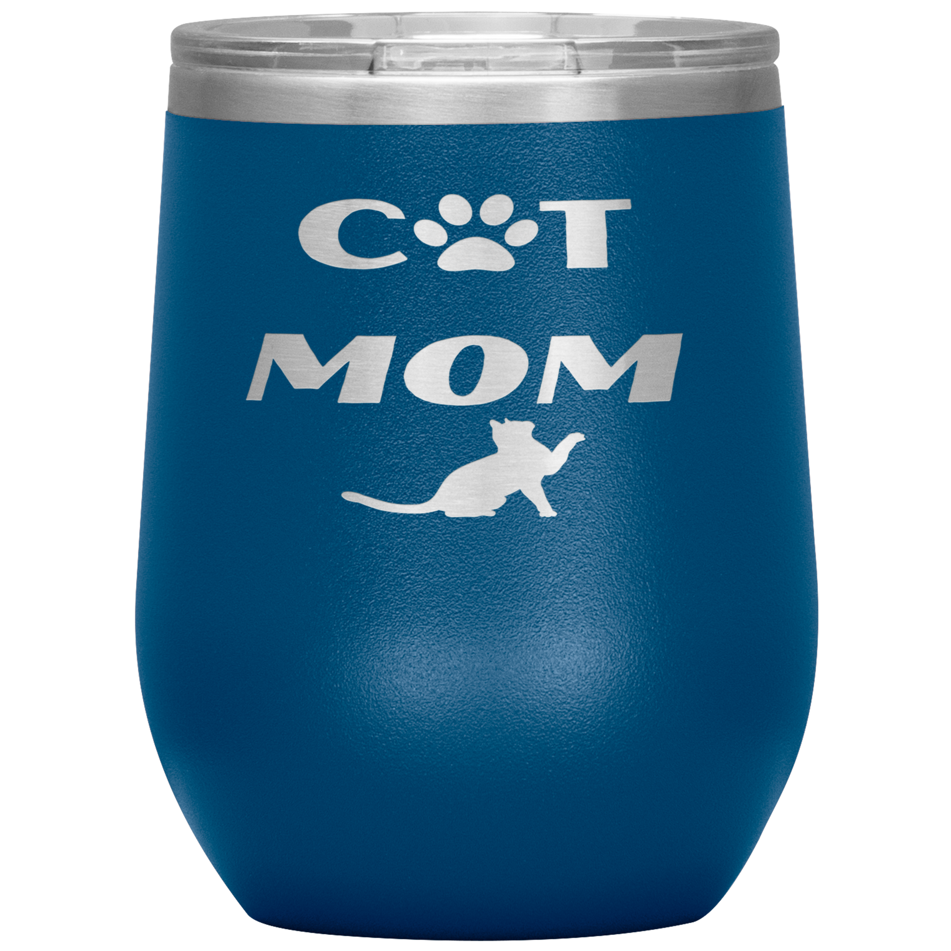 Cat Mom Wine Tumbler - Madison's Mutt Mall