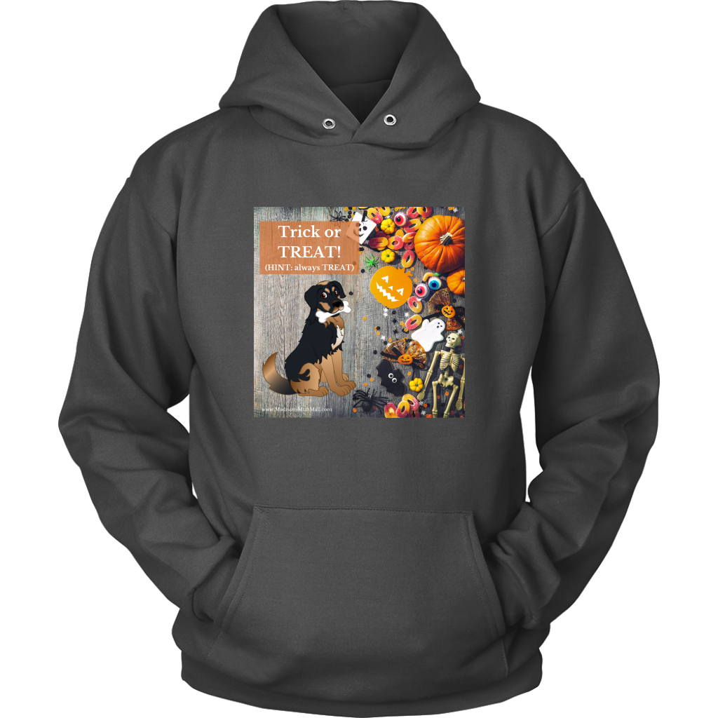 Dog Halloween Hoodie - Trick or TREAT - Madison's Mutt Mall