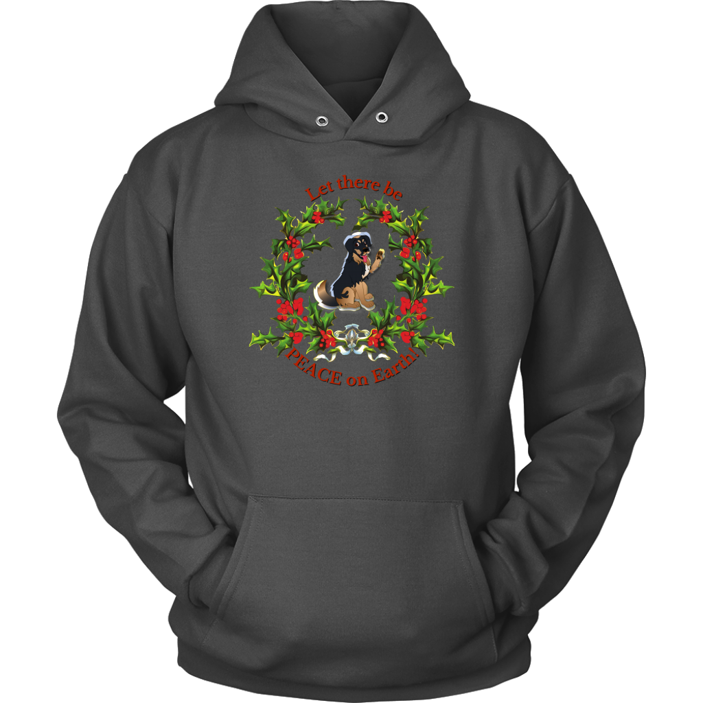 "Let there be PEACE on EARTH" Hoodie Sweatshirt - Madison's Mutt Mall