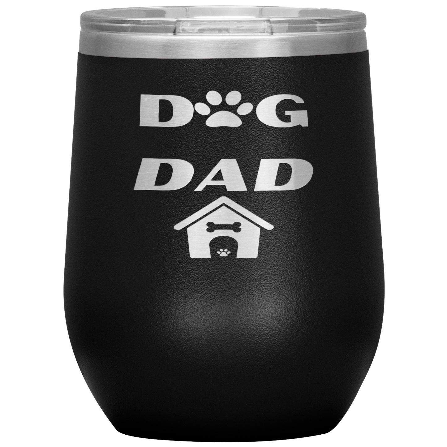 Dog Dad Wine Tumbler - Madison's Mutt Mall