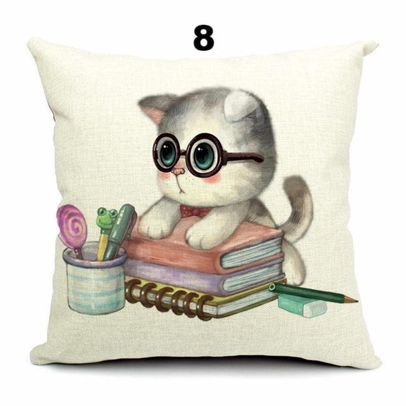 Teacup Cat Pillows - Madison's Mutt Mall