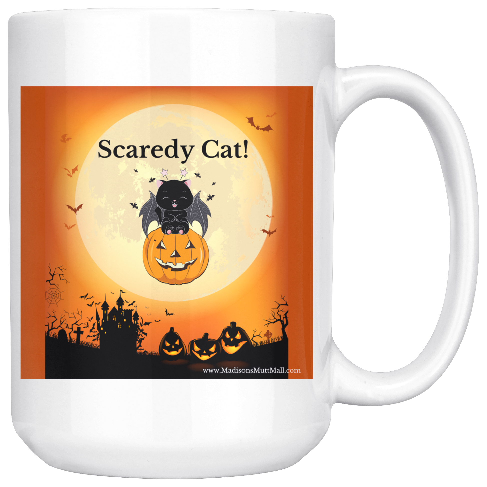 Cat Halloween Mugs - Madison's Mutt Mall