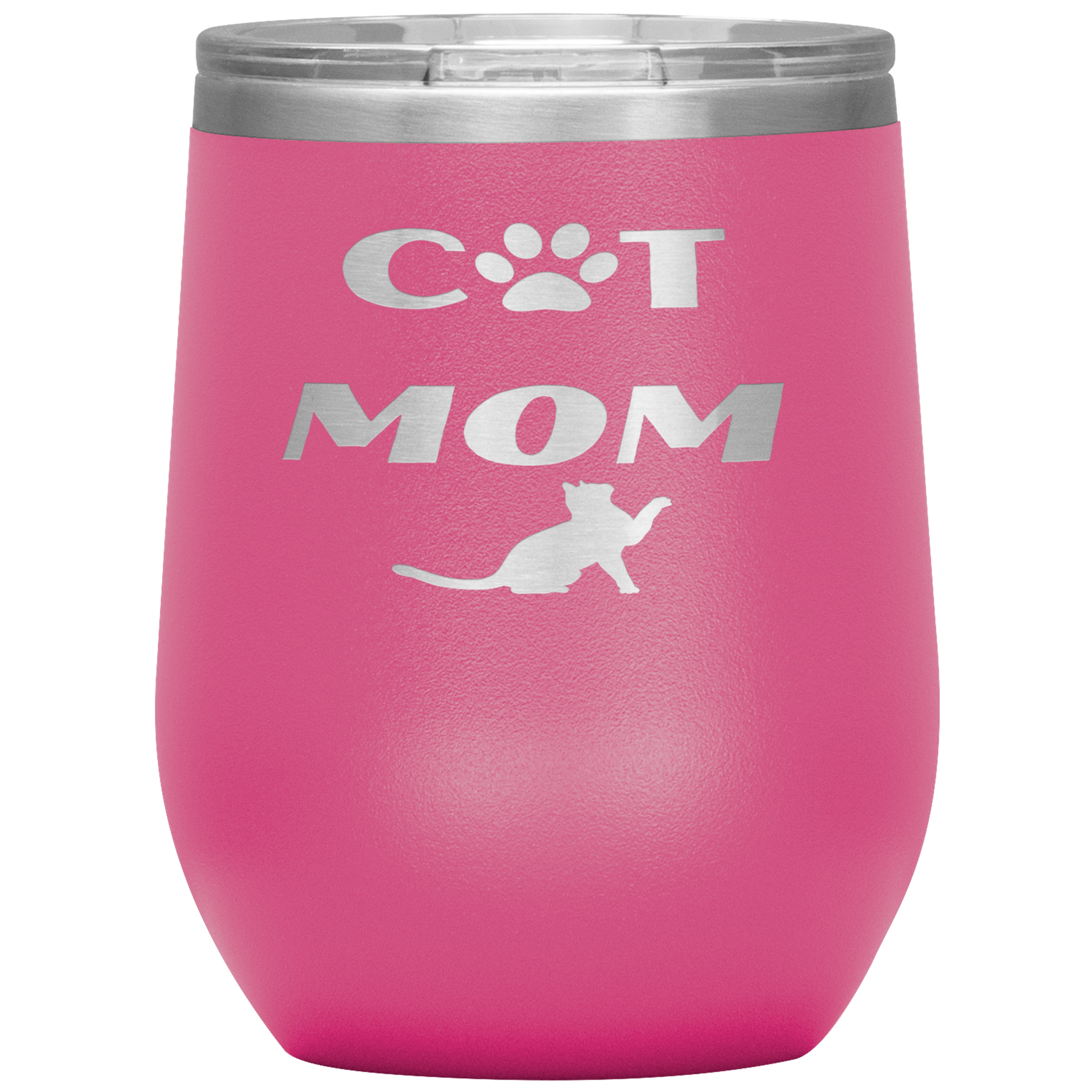 Cat Mom Wine Tumbler - Madison's Mutt Mall