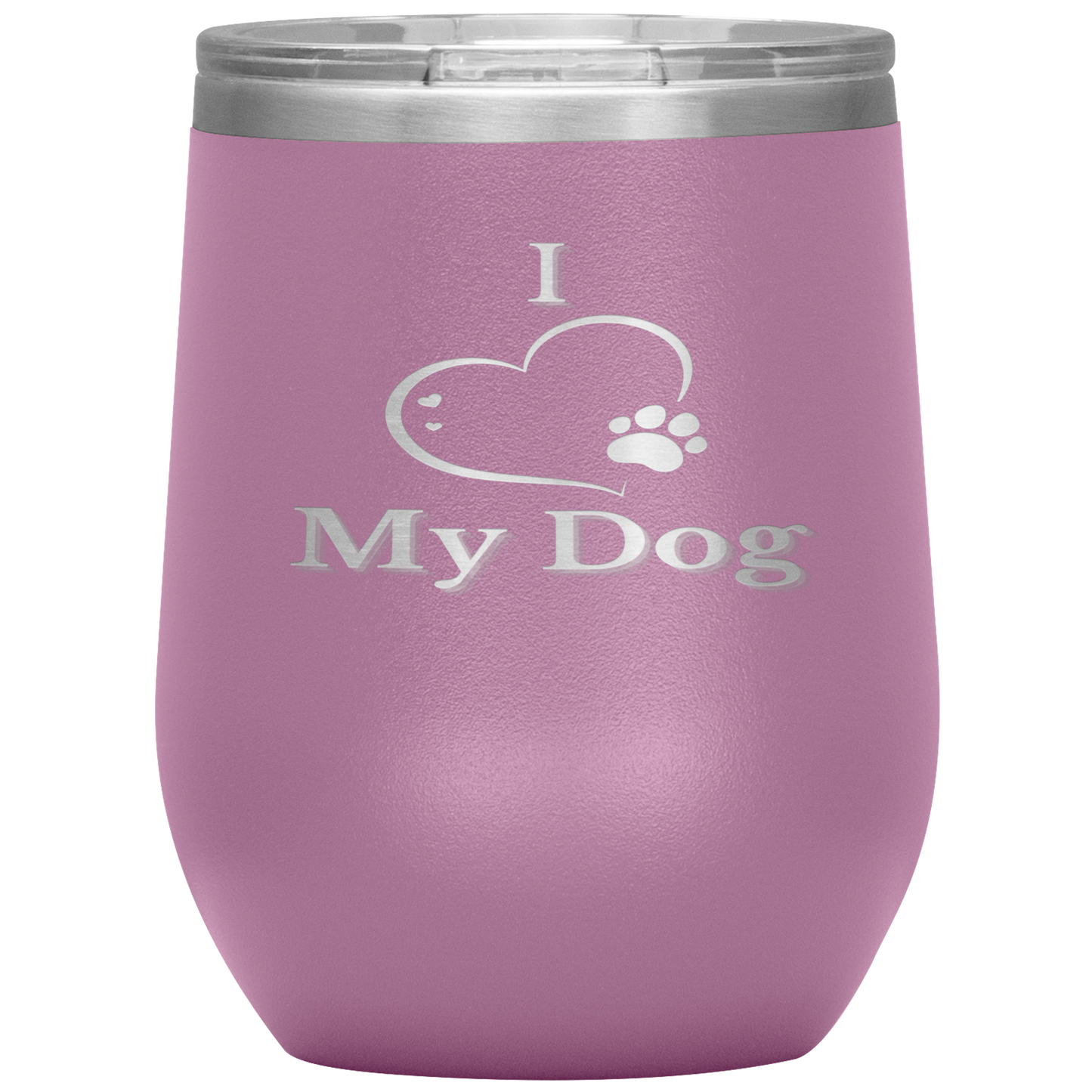 I Love My Dog Wine Tumbler - Madison's Mutt Mall