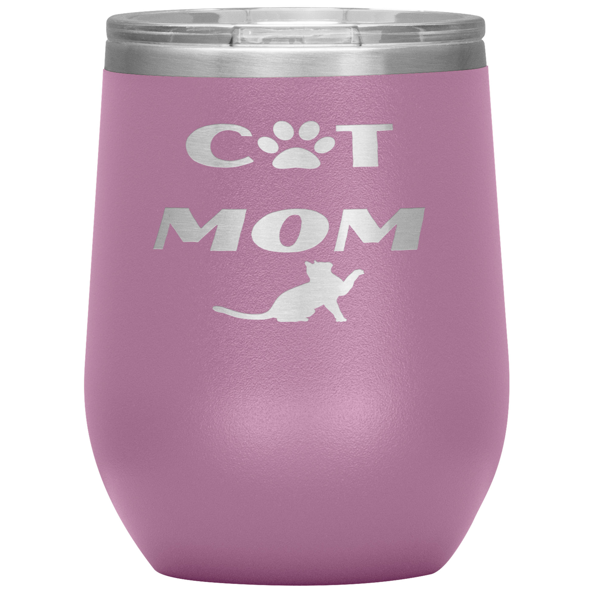 Cat Mom Wine Tumbler - Madison's Mutt Mall