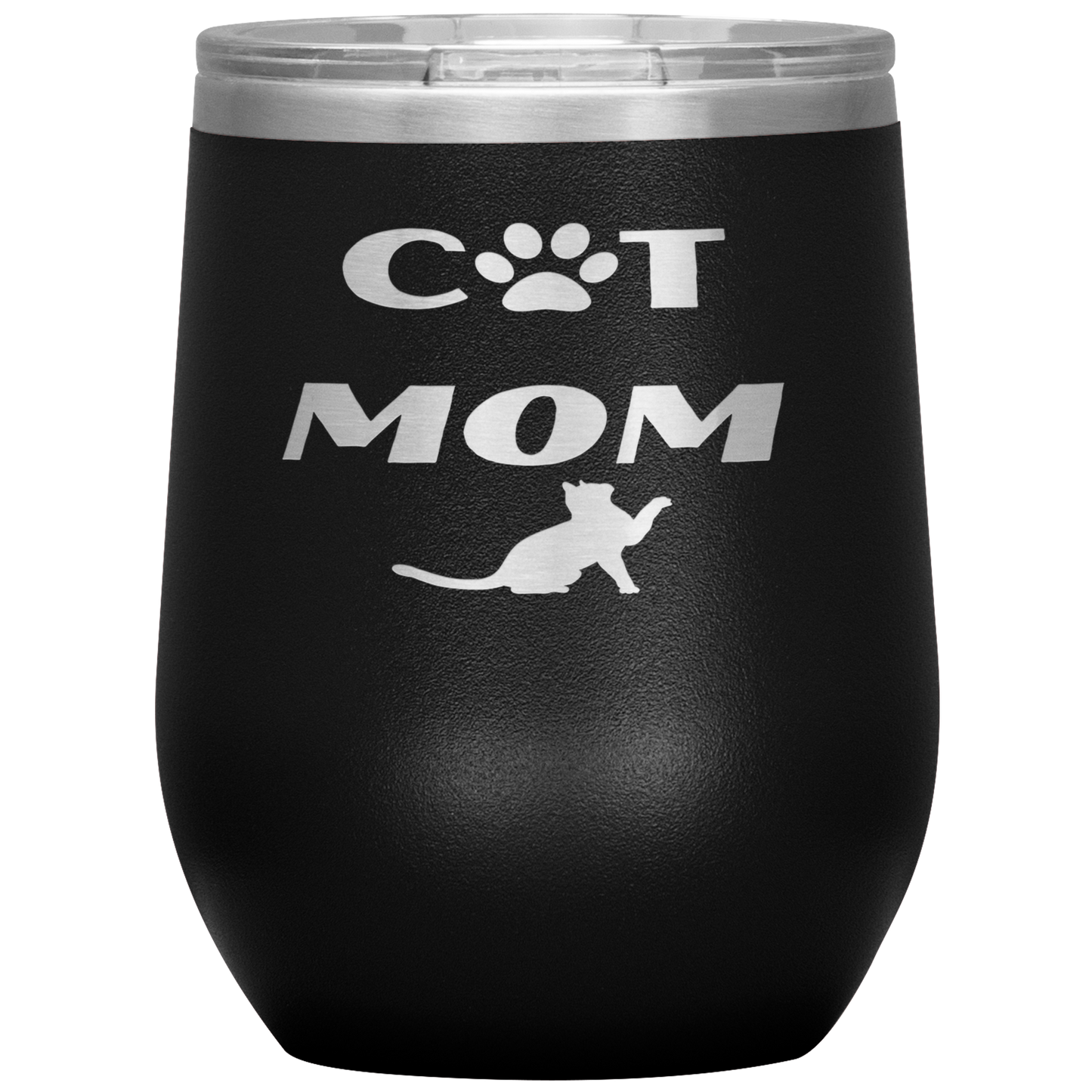 Cat Mom Wine Tumbler - Madison's Mutt Mall