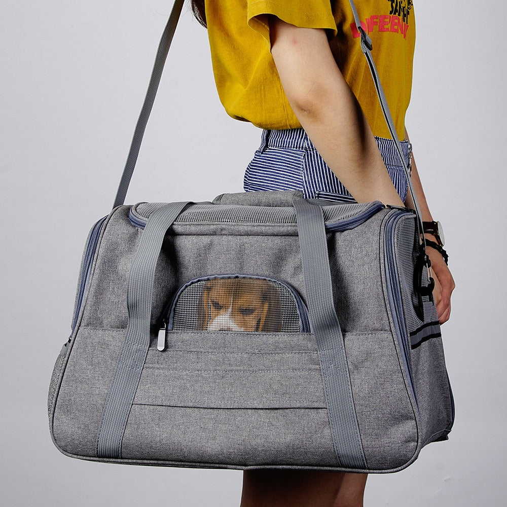 Small Pet Carrier Handbag - Madison's Mutt Mall