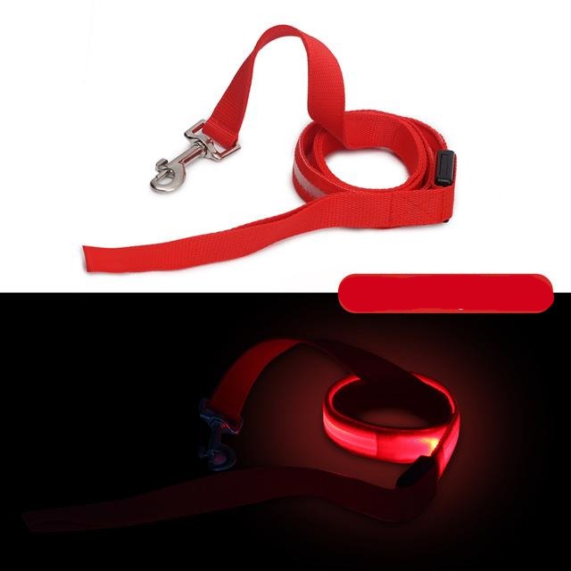 Battery Operated LED Dog Leash - Madison's Mutt Mall