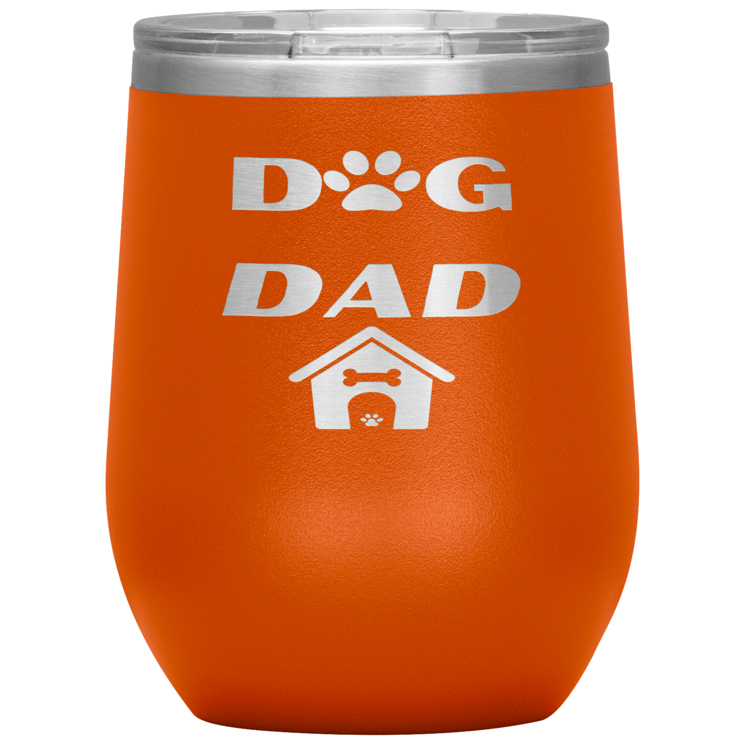 Dog Dad Wine Tumbler - Madison's Mutt Mall