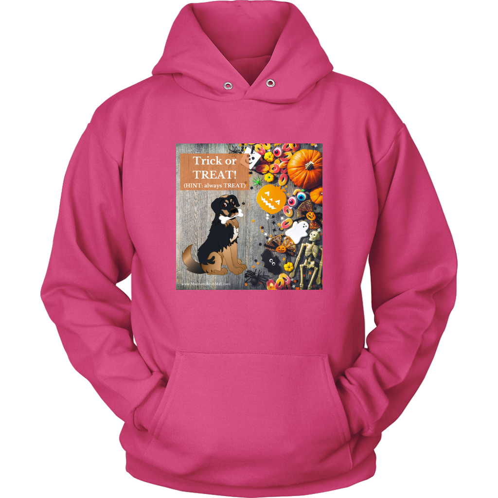 Dog Halloween Hoodie - Trick or TREAT - Madison's Mutt Mall