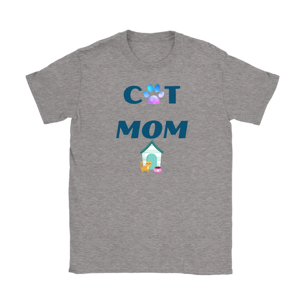 Cat Mom Classic Woman's T-shirt - Madison's Mutt Mall