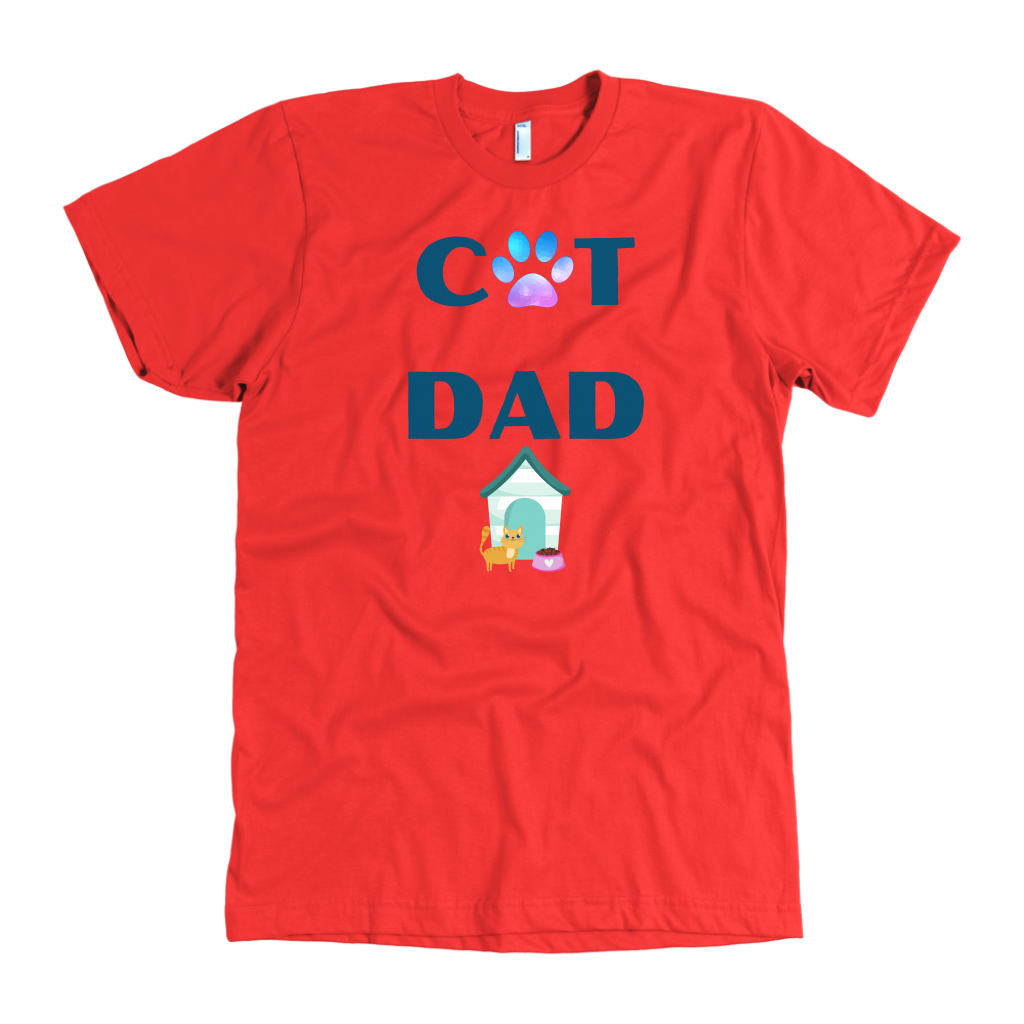 Cat Dad Men's T-Shirt - Madison's Mutt Mall