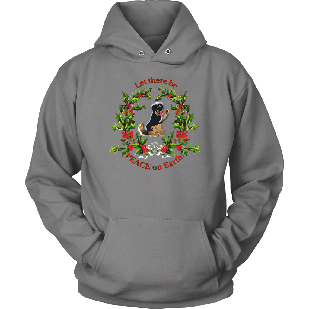 "Let there be PEACE on EARTH" Hoodie Sweatshirt - Madison's Mutt Mall