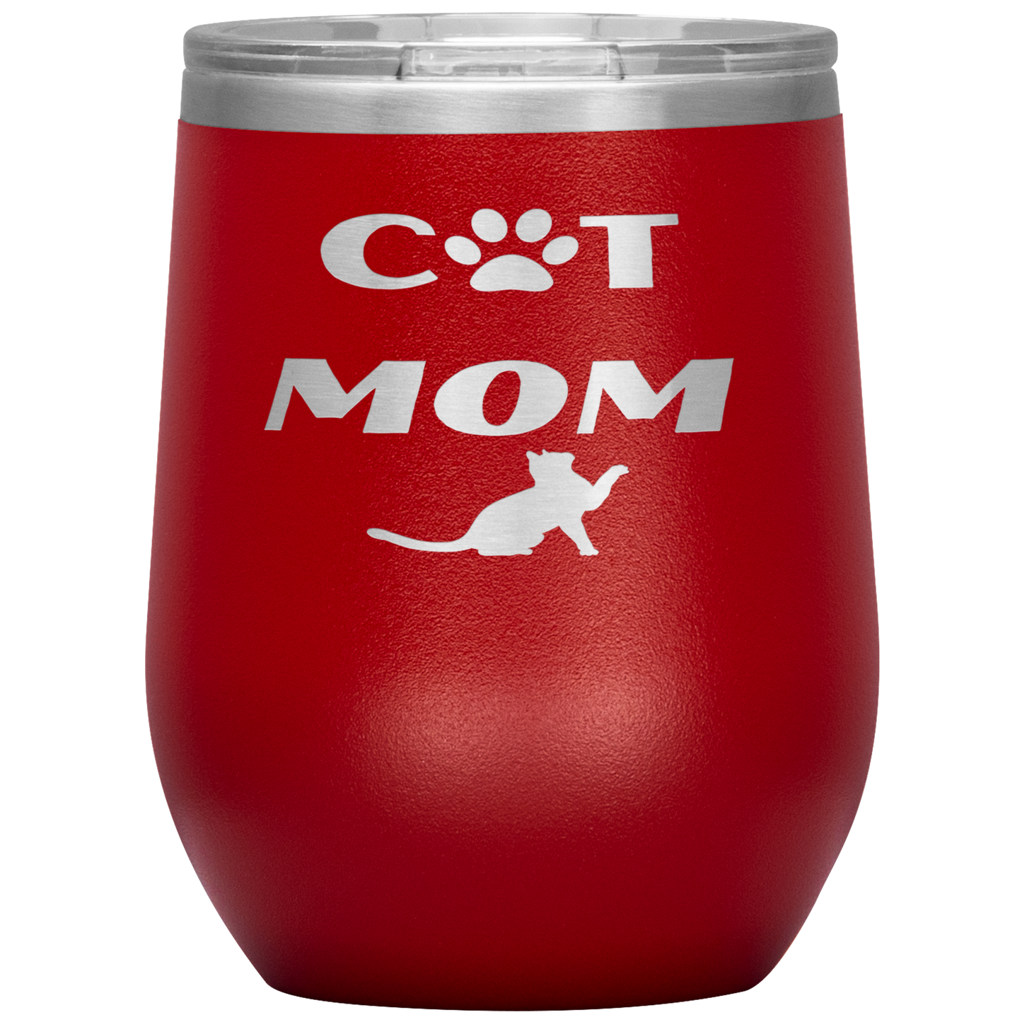 Cat Mom Wine Tumbler - Madison's Mutt Mall