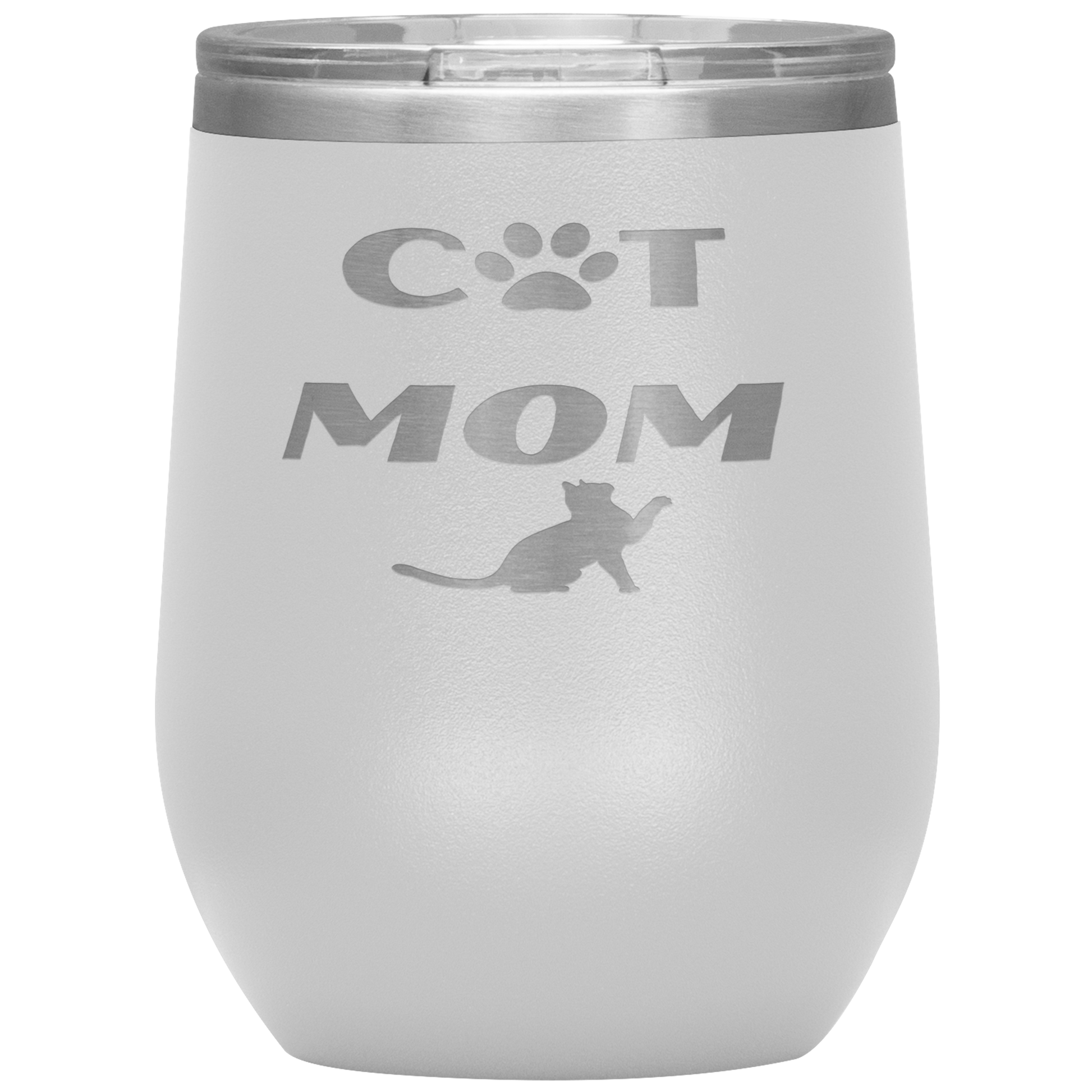 Cat Mom Wine Tumbler - Madison's Mutt Mall